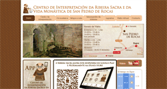Desktop Screenshot of centrointerpretacionribeirasacra.com